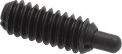 Gibraltar - 1/4-20, 5/8" Thread Length, 3/16" Plunger Projection, Steel Threaded Spring Plunger - 0.119" Max Plunger Diam, 0.5 Lb Init End Force, 6 Lb Final End Force - A1 Tooling