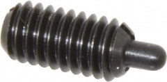 Gibraltar - 5/16-18, 5/8" Thread Length, 3/16" Plunger Projection, Steel Threaded Spring Plunger - A1 Tooling