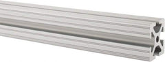 80/20 Inc. - 97 Inches Long x 1-1/2 Inches Wide x 1-1/2 Inches High, T Slotted Aluminum Extrusion - 1.154 Square Inches, Clear Anodized Finish - A1 Tooling