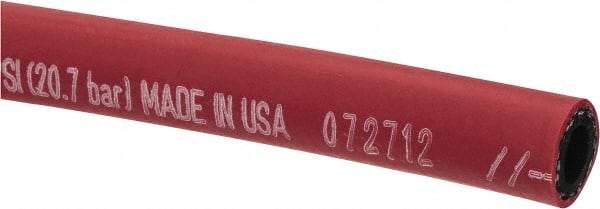 Eaton - 3/8" ID x 23/32" OD CTL Oil Resistant Air Hose - 300 Working psi, -40 to 160°F, Red - A1 Tooling