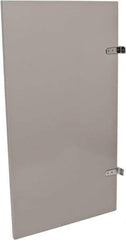 Bradley - Washroom Partition Steel Urinal Panel - 23 Inch Wide x 42 Inch High, ADA Compliant Stall Compatibility, Warm Gray - A1 Tooling