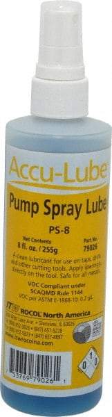 Accu-Lube - Accu-Lube, 8 oz Bottle Cutting & Sawing Fluid - Natural Ingredients, For Drilling, Reaming, Tapping - A1 Tooling