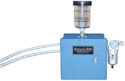 Accu-Lube - 1 Outlet, 10 Ounce Tank Capacity, Micro Lubricant System - 12' Coolant Line Length - A1 Tooling