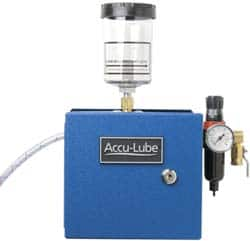 Accu-Lube - 1 Outlet, 10 Ounce Tank Capacity, Micro Lubricant System - 12' Coolant Line Length - A1 Tooling