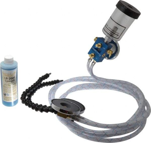 Accu-Lube - 2 Outlet, Micro Lubricant System - 12' Coolant Line Length - A1 Tooling