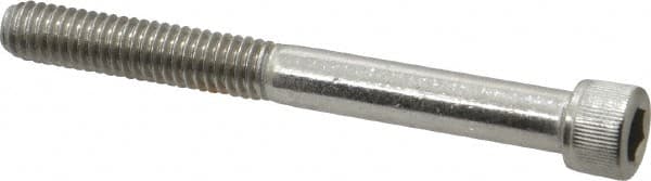 Value Collection - 5/16-18 UNC Hex Socket Drive, Socket Cap Screw - Grade 18-8 Stainless Steel, Partially Threaded, 3" Length Under Head - A1 Tooling