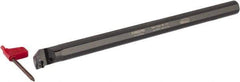 Hertel - 0.77" Min Bore Diam, 10" OAL, 5/8" Shank Diam, A-SCLP Indexable Boring Bar - CP.. 32.52 Insert, Screw Holding Method - A1 Tooling