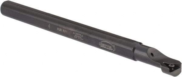 Hertel - 0.93" Min Bore Diam, 10" OAL, 3/4" Shank Diam, A-STFP Indexable Boring Bar - TP.. Insert, Screw Holding Method - A1 Tooling