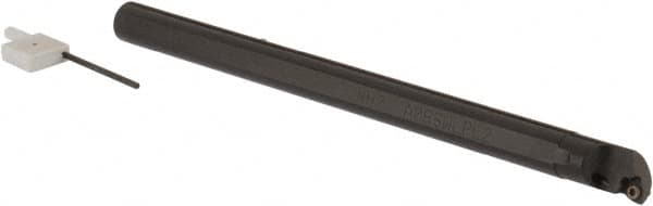 Hertel - 0.6" Min Bore Diam, 8" OAL, 1/2" Shank Diam, A-SWLP Indexable Boring Bar - WP.. Insert, Screw Holding Method - A1 Tooling