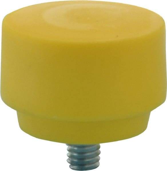 Proto - 1-1/2" Face Diam, Grade Extra Hard, Yellow Hammer Tip/Face - Plastic - A1 Tooling