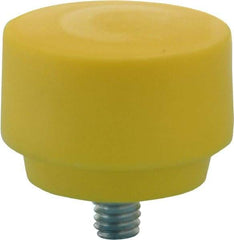 Proto - 1-1/2" Face Diam, Grade Extra Hard, Yellow Hammer Tip/Face - Plastic - A1 Tooling