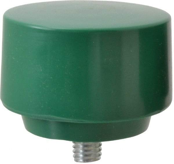 Proto - 2-1/2" Face Diam, Grade Tough, Green Hammer Tip/Face - Plastic - A1 Tooling