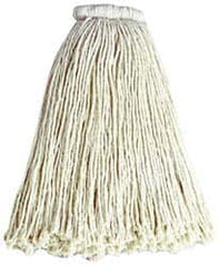 Rubbermaid - White Head Band, X-Large Cotton Cut End Mop Head - 4 Ply, Screw On Connection, Use for General Purpose - A1 Tooling