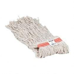 Rubbermaid - 1" Orange Head Band, X-Large Cotton Cut End Mop Head - 8 Ply, Side Loading Connection, Use for General Purpose - A1 Tooling