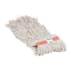 Rubbermaid - 1" Orange Head Band, X-Large Cotton Cut End Mop Head - 8 Ply, Side Loading Connection, Use for General Purpose - A1 Tooling