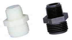 Green Leaf - 3/4 MGHT & 3/4 MGHT Garden Hose Adapter - Polypropylene, Male Hose to Male Pipe Connector - A1 Tooling