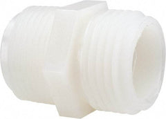 Green Leaf - 3/4 MGHT & 3/4 MPT Garden Hose Adapter - Nylon, Male Hose to Male Pipe Connector - A1 Tooling