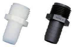 Green Leaf - 3/4 MGHT Garden Hose Adapter - Polypropylene, Male Hose to Barb Connector - A1 Tooling