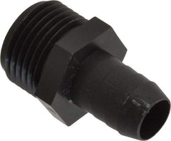 Green Leaf - 3/4 MGHT Garden Hose Adapter - Polypropylene, Male Hose to Barb Connector - A1 Tooling