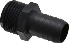 Green Leaf - 3/4 MGHT Garden Hose Adapter - Polypropylene, Male Hose to Barb Connector - A1 Tooling