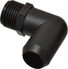 Green Leaf - 3/4 MGHT Garden Hose Adapter - Polypropylene, Male Hose to Barb Connector - A1 Tooling