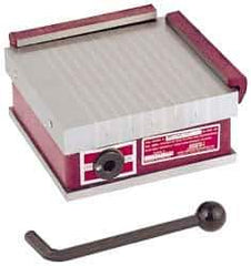 Suburban Tool - Standard Pole Rectangular Permanent Magnetic Block Chuck - 24" Long x 12" Wide x 2-5/8" High, Ceramic - A1 Tooling