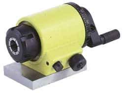 Suburban Tool - ER25 Compatible, 72 Increment, Horizontal Spin Collet Indexer - 1-7/8" High Center, 2-1/4" Wide x 3-3/16" Deep Base, 3" Overall Height, Manual Operation - A1 Tooling