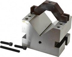 Suburban Tool - 2-1/4" Max Capacity, 90° Angle, Hardened Steel V-Block - 3" Long x 4" Wide x 3" High, Sold as Individual - A1 Tooling