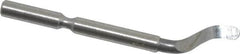 Shaviv - E100C Right-Handed Carbide Deburring Swivel Blade - Use on Hole Edge & Straight Edge Surfaces, Adjustable - A1 Tooling