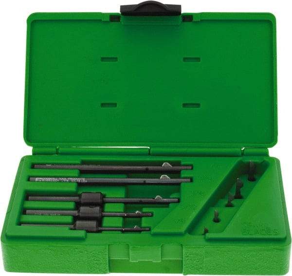 Cogsdill Tool - 5 Piece Power Deburring Tool Set - Includes 1/8 to 1/4" Diam Hole Range Tools - A1 Tooling