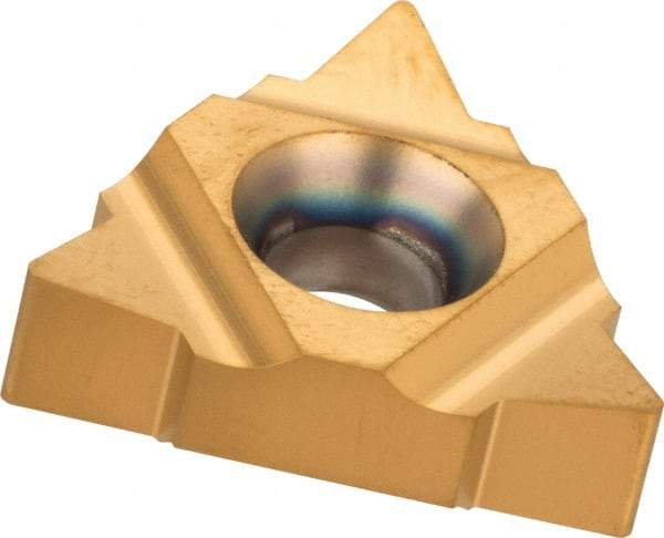 Carmex - 22UIR/L Internal Left & Right Hand 4 UN Laydown Threading Insert - Grade MXC, TiN Coated Carbide - A1 Tooling