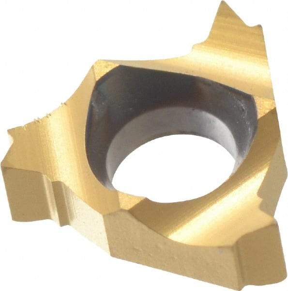 Carmex - 06IR Internal Right Hand 24 UN Laydown Threading Insert - Grade BXC, TiN Coated Carbide - A1 Tooling