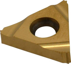 Carmex - 16ER External Right Hand ISO Laydown Threading Insert - Grade MXC, TiN Coated Carbide - A1 Tooling