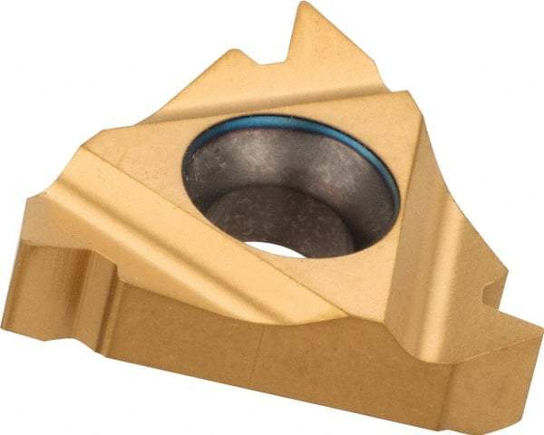 Carmex - 16IR Internal Right Hand ISO Laydown Threading Insert - Grade MXC, TiN Coated Carbide - A1 Tooling