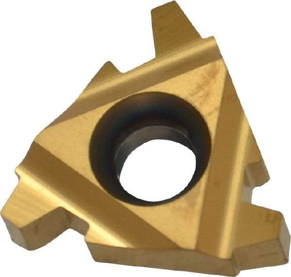 Carmex - 22IR Internal Right Hand 5 Acme Laydown Threading Insert - Grade BXC, TiN Coated Carbide - A1 Tooling