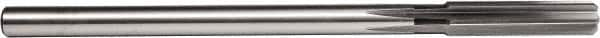 Union Butterfield - 23/64" High Speed Steel 6 Flute Chucking Reamer - Straight Flute, 0.31" Straight Shank, 1-3/4" Flute Length, 7" OAL - A1 Tooling