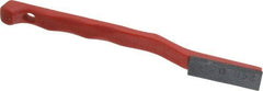 Value Collection - 240 Grit Red Single-Ended Boron Carbide Hand Hone - Very Fine Grade, 5-1/2" OAL, with Cutting Dimensions of 1-9/16" Length x 1/2" Wide x 3/16" High - A1 Tooling