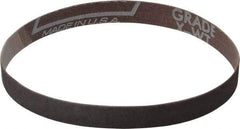 Norton - 1/2" Wide x 12" OAL, 80 Grit, Aluminum Oxide Abrasive Belt - Aluminum Oxide, Medium, Coated, X Weighted Cloth Backing, Series R283 - A1 Tooling