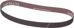 Norton - 3/4" Wide x 20-1/2" OAL, 60 Grit, Aluminum Oxide Abrasive Belt - Aluminum Oxide, Medium, Coated, Cloth Backing, Series R283 - A1 Tooling