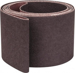 Norton - 3" Wide x 132" OAL, 60 Grit, Aluminum Oxide Abrasive Belt - Aluminum Oxide, Medium, Coated, X Weighted Cloth Backing, Series R228 - A1 Tooling