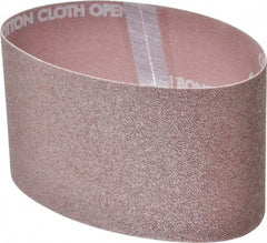 Norton - 3-1/2" Wide x 15-1/2" OAL, 60 Grit, Aluminum Oxide Abrasive Belt - Aluminum Oxide, Medium, Coated, X Weighted Cloth Backing, Series R228 - A1 Tooling