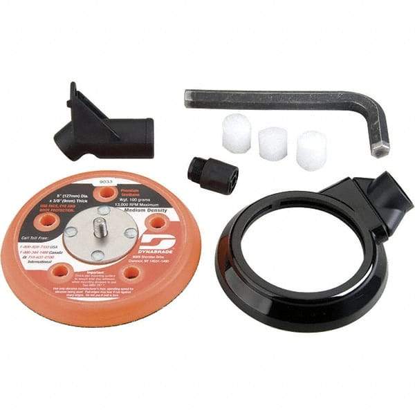 Dynabrade - Power Sander Vacuum Conversion Kit - 3-1/2" Diam, For Use with Random Orbital Sanders - A1 Tooling