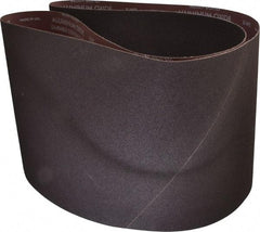 Norton - 10" Wide x 70-1/2" OAL, 80 Grit, Aluminum Oxide Abrasive Belt - Aluminum Oxide, Medium, Coated, X Weighted Cloth Backing, Series R228 - A1 Tooling