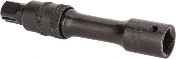 Proto - 1/2" Drive Impact Locking Socket Extension - 5" OAL, Black Oxide Finish - A1 Tooling