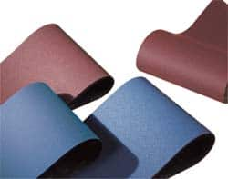 Norton - 50" Wide x 103" OAL, 150 Grit, Aluminum Oxide Abrasive Belt - Aluminum Oxide, Very Fine, Coated, Series R215 - A1 Tooling