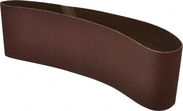 Tru-Maxx - 4" Wide x 24" OAL, 150 Grit, Aluminum Oxide Abrasive Belt - Aluminum Oxide, Very Fine, Coated - A1 Tooling