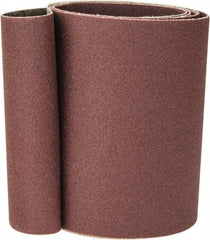 Tru-Maxx - 4" Wide x 54" OAL, 180 Grit, Aluminum Oxide Abrasive Belt - Aluminum Oxide, Very Fine, Coated, X Weighted Cloth Backing - A1 Tooling