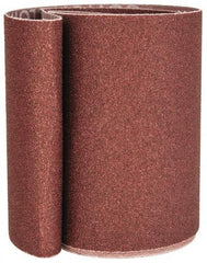 Norton - 3" Wide x 21" OAL, 100 Grit, Aluminum Oxide Abrasive Belt - Aluminum Oxide, Fine, Coated, X Weighted Cloth Backing, Series R228 - A1 Tooling