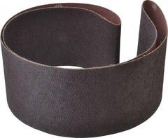 Norton - 4" Wide x 54" OAL, 40 Grit, Aluminum Oxide Abrasive Belt - Aluminum Oxide, Coarse, Coated, X Weighted Cloth Backing, Series R228 - A1 Tooling