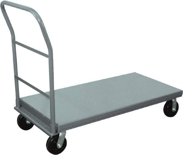 Jamco - 3,000 Lb Capacity Steel Platform Truck - 30" OAW, Phenolic Casters - A1 Tooling